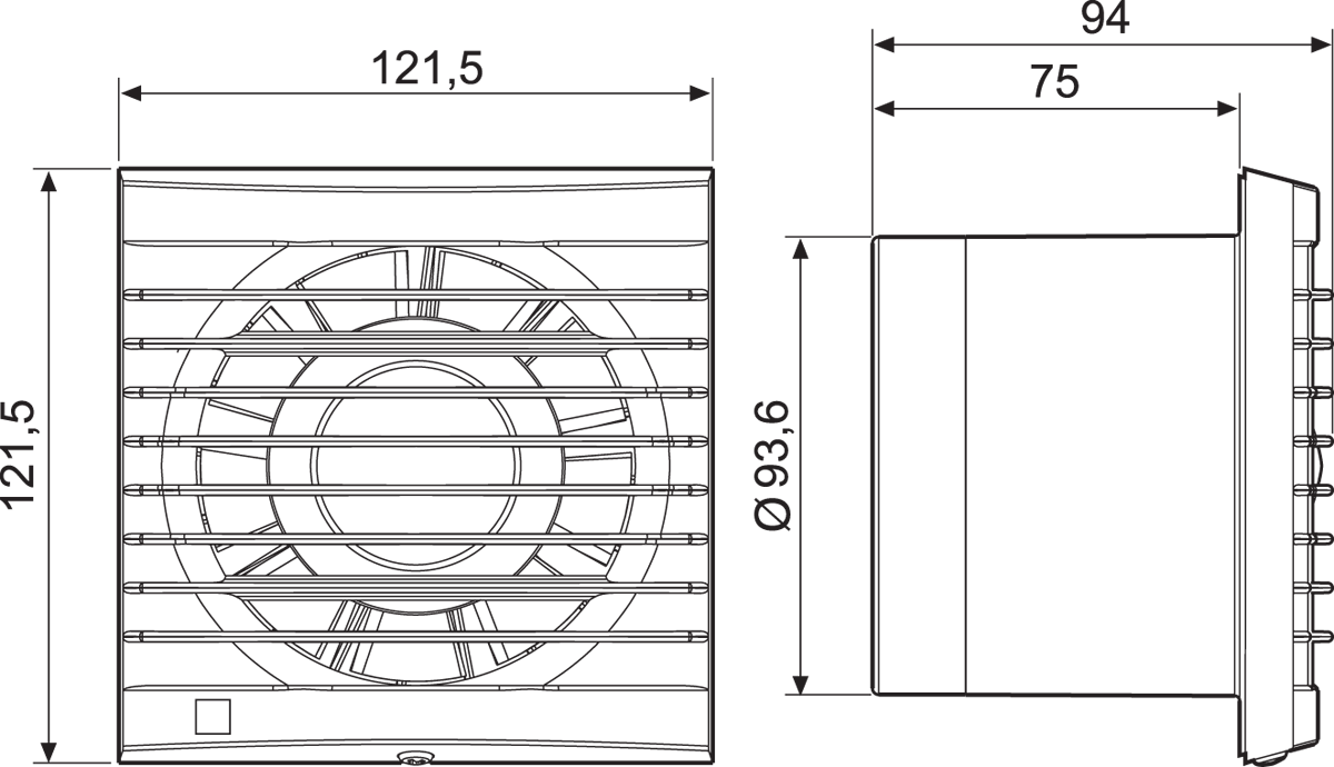 Wentylator domowy EDM Venture Industries